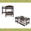 Twin L-Shaped Bunk Bed With Trundle-997796848