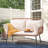  Outdoor Rattan Loveseat-202683579