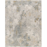 Ada Abstract Gray Area Rug
