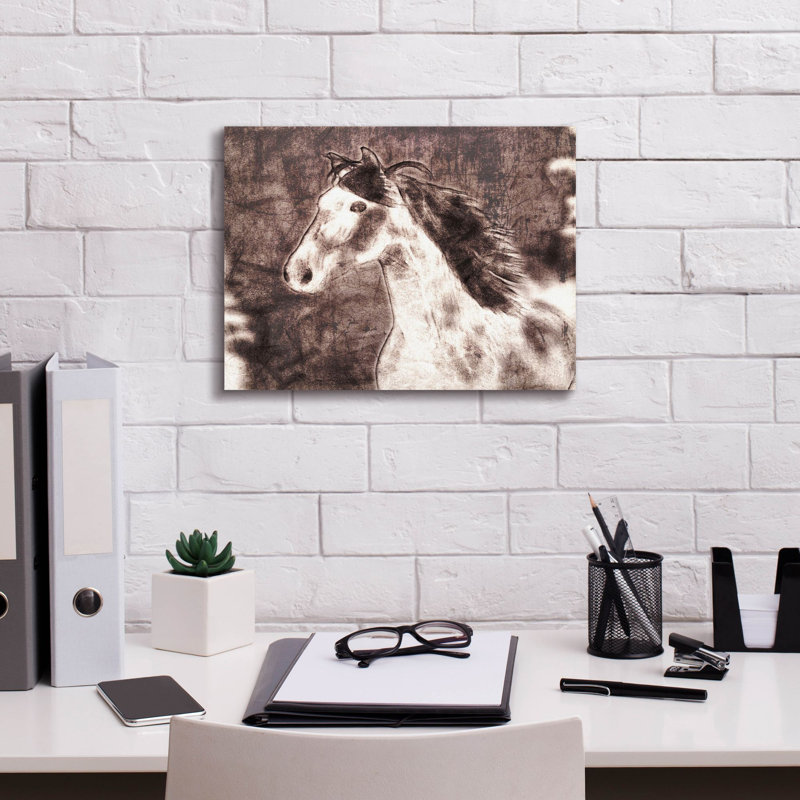 «Parvenu 1» par Irena Orlov, art mural sur toile, H 12 po x l 16 po x P 0,75 po