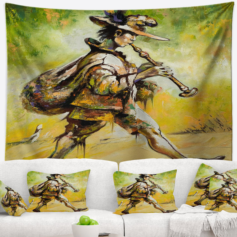 Polyester Tapestry, 50" H x 60" W