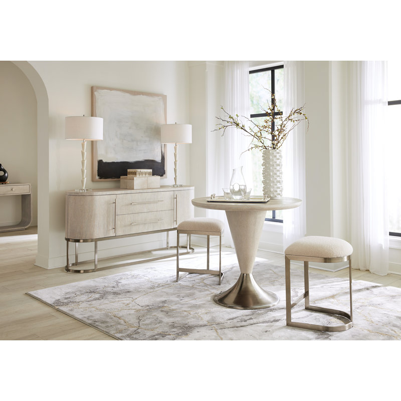 Modern Mood 76"Server, Light Wood/Diamond