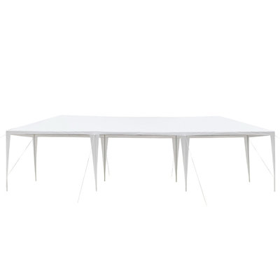 Tente de fête extérieure blanche imperméable sans parois latérales