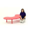 Table d'activité demi-lune en plastique pour enfants-49248628