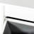 Laundry Cabinet In White - Organize Your Efficiently Spacious Basket With Dividers Separate Easily