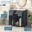 Meuble-lavabo avec lavabo, 2 tiroirs et 3 portes-1833906607