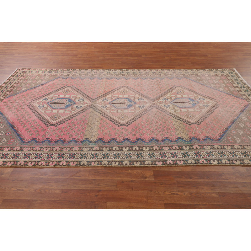 Tapis rose délavé 6 x 10