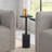 Wharton Marble Top End Table