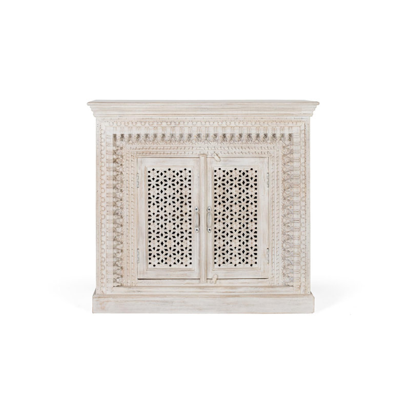 Calizza 279.4cm Solid Wood Sideboard