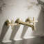 Garniture de poignée de robinet de lavabo de salle de bain mural l'occasion-98413828