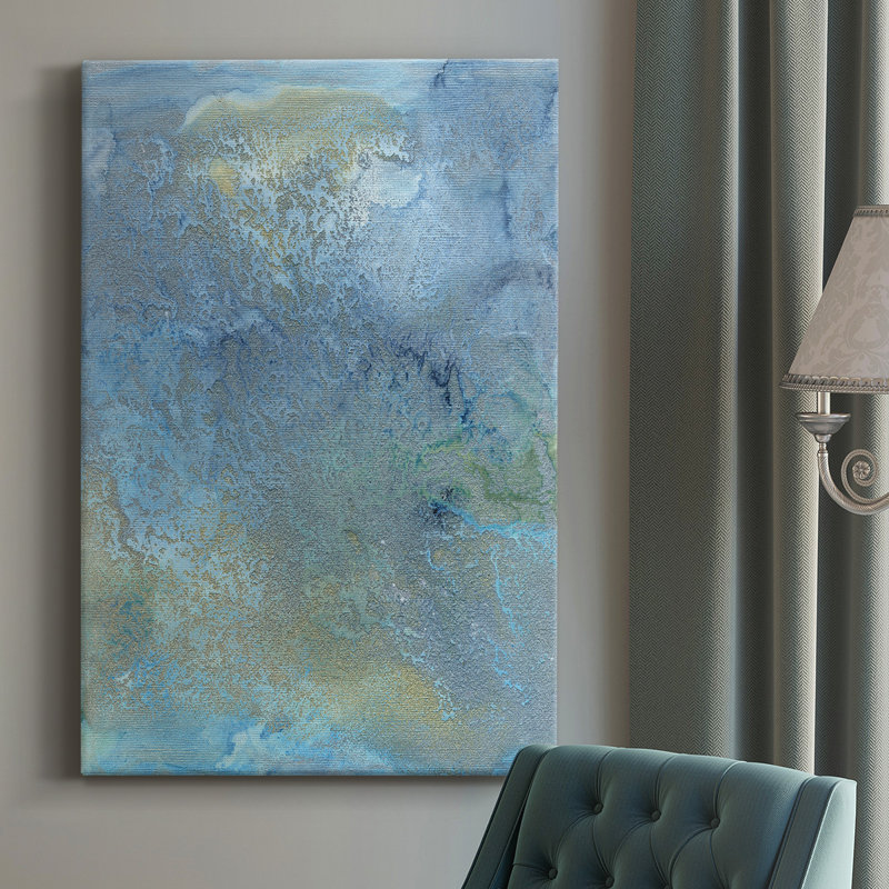 Proximité IV - peinture sur toile tendue, H 60 po x l 40 po x P 1,5 po