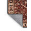 Tapis persan noir lavable à la machine-1663646451