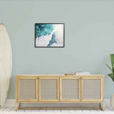 Giclée d'art asymétrique encadrée par Sissi et Seb