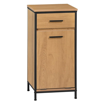 Wood Cabinet Laundry Hamper