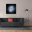 Art mural sur toile Epic Graffiti «Cat's Eye Nebula» par la NASA Hubble Space Telescope, 37 po x 37 po-501745077