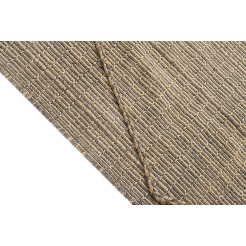 Tapis de couloir gris ivoire Ottilie