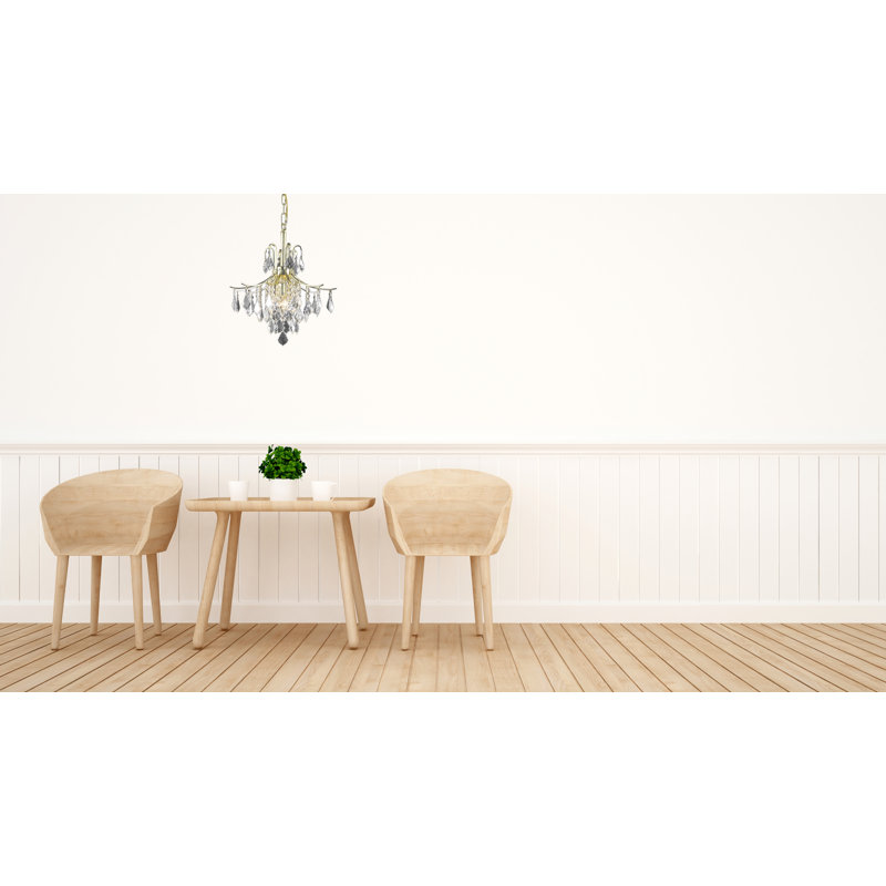Hermanson 6 - Light Chandelier, Gold