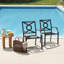 Premium All-Weather Wicker Outdoor Stacking Dining Armchair