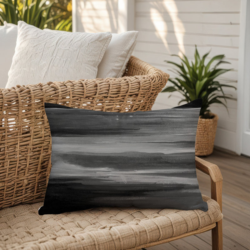  Housse et insert de coussin d'extérieur pour l'extérieur, Gris, Abstrait 2