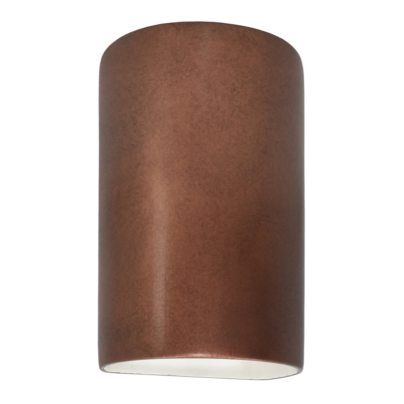 Ambiance Collection™ Outdoor Flush Mount, LED, 12.5" H x 7.75" W x 4" D, Antique Copper