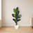 Traveler's Palm Artificial Tree in White Planter