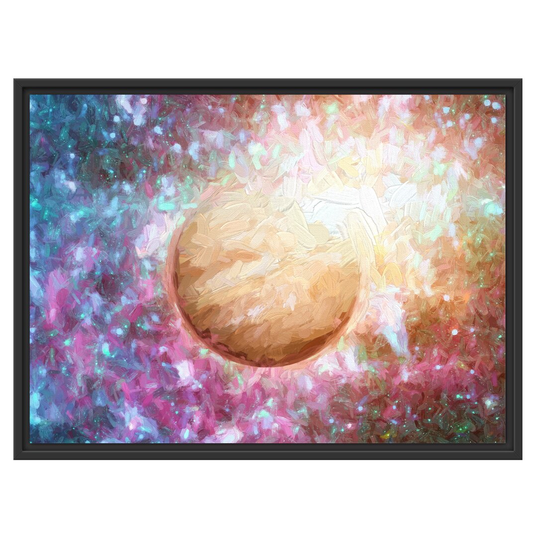 Gerahmtes Wandbild Planet JupiterUniversum Kunst