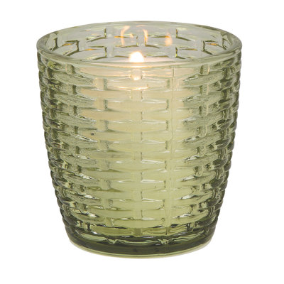 14.8'' H Glass Tabletop Votive Holder