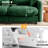 3, Modular Sectional, L Shaped , , Chenille Fabric, Ergonomic , Reading Nooks-1097582387-1097582383