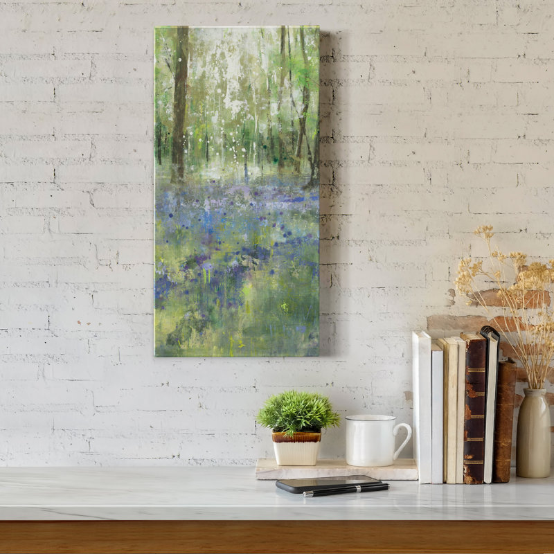 Lavande Hill II - impression sur toile tendue, H 40 po x l 20 po x P 1,5 po