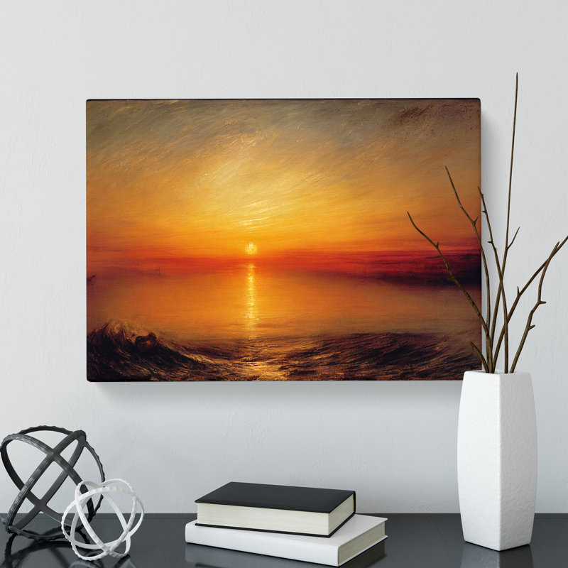 Magnificent Sunrise - Wrapped Canvas, 35cm H x 50cm W x 3cm D