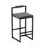 Tabourets de bar rembourrés en velours à hauteur de comptoir pour îlot de cuisine, ensemble de 2 chaises de salle à manger modernes avec repose-pieds-2008935679-2008935676