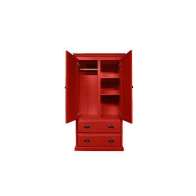 Conda Solid Wood Armoire
