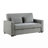 Chasan 71.5" Modern & Contemporary Textured Upholstery Convertible Studio Sofa with Pull-out Bed