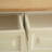 Mobile Kitchen Island Cart with Rubber Wood Top and Adjustable Shelves