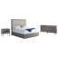 Palmer Modern & Contemporary Upholstered Standard 3 Piece Bedroom Set-60275470-60275473