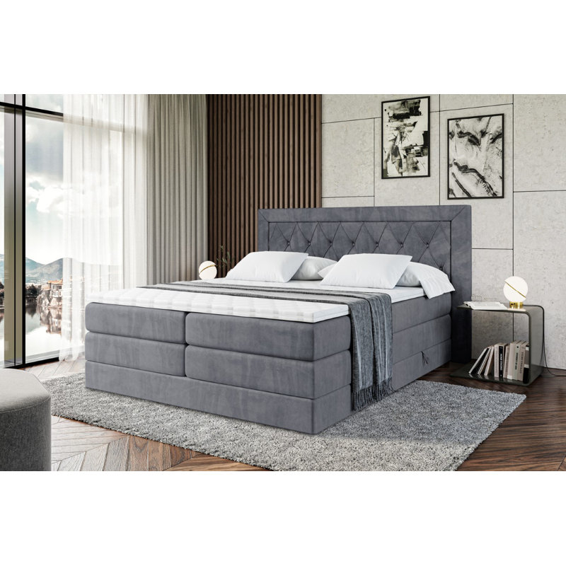 Brehea Bed, 160cm W x 200cm L