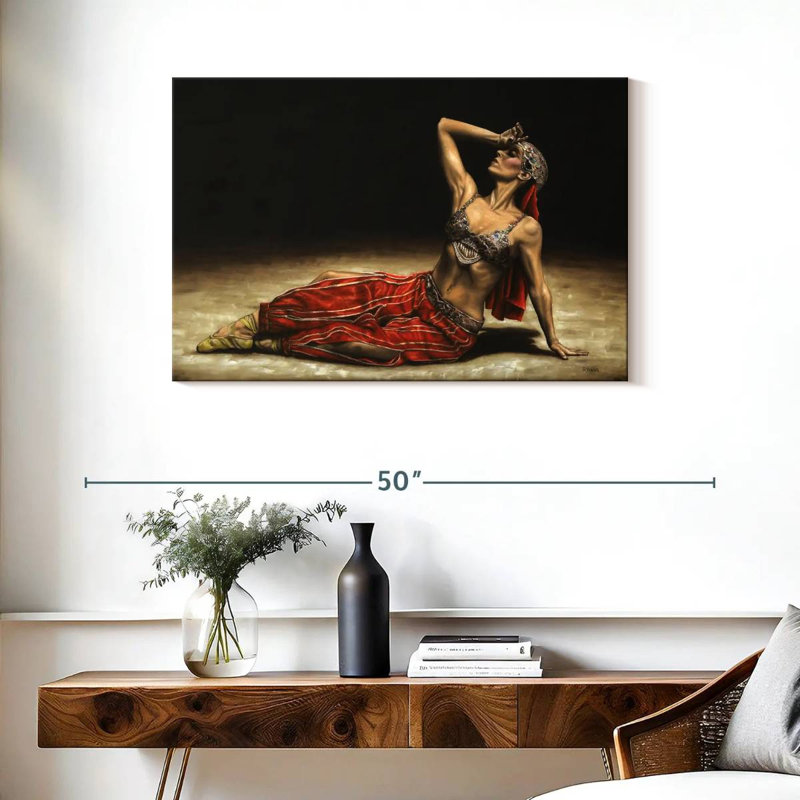 Arabian Coffee Awakes, 24" H x 36" W