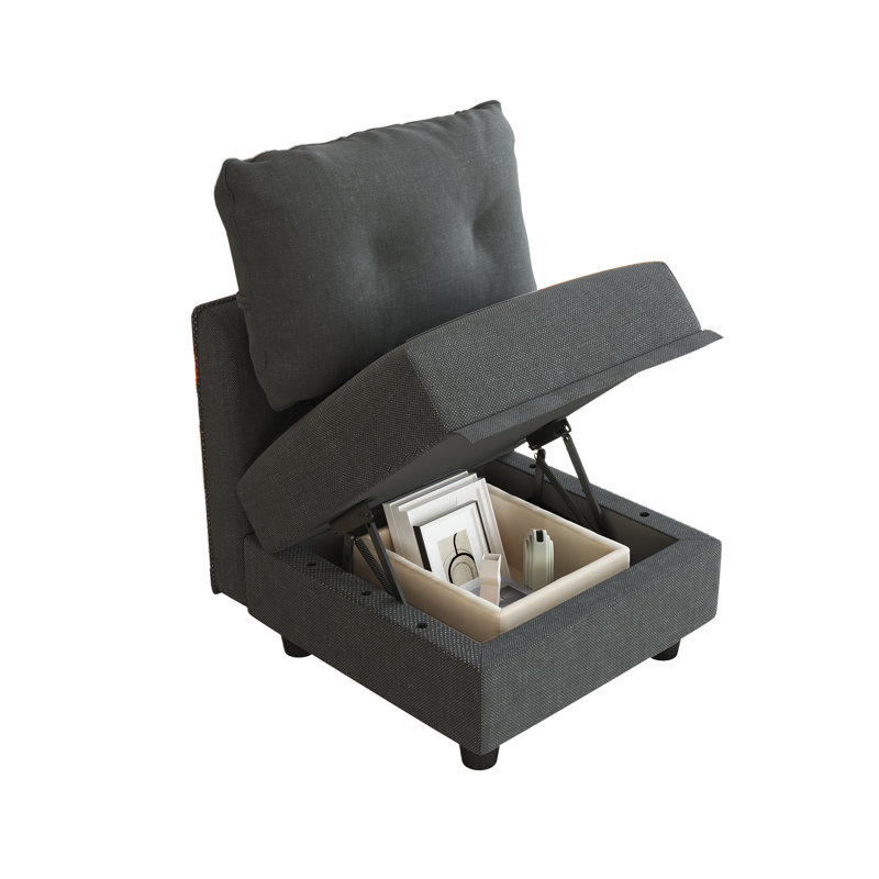 Bernhart 25,6 de large, 100 % polyester noir