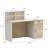 Jernigan 43.3'' H X 55.1'' W Rectangular Reception Desk with Filing Cabinet