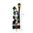  Stacking Snowmen Lamp Post with LED