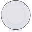 Rolled Black Rim Plate Set/4-256844426