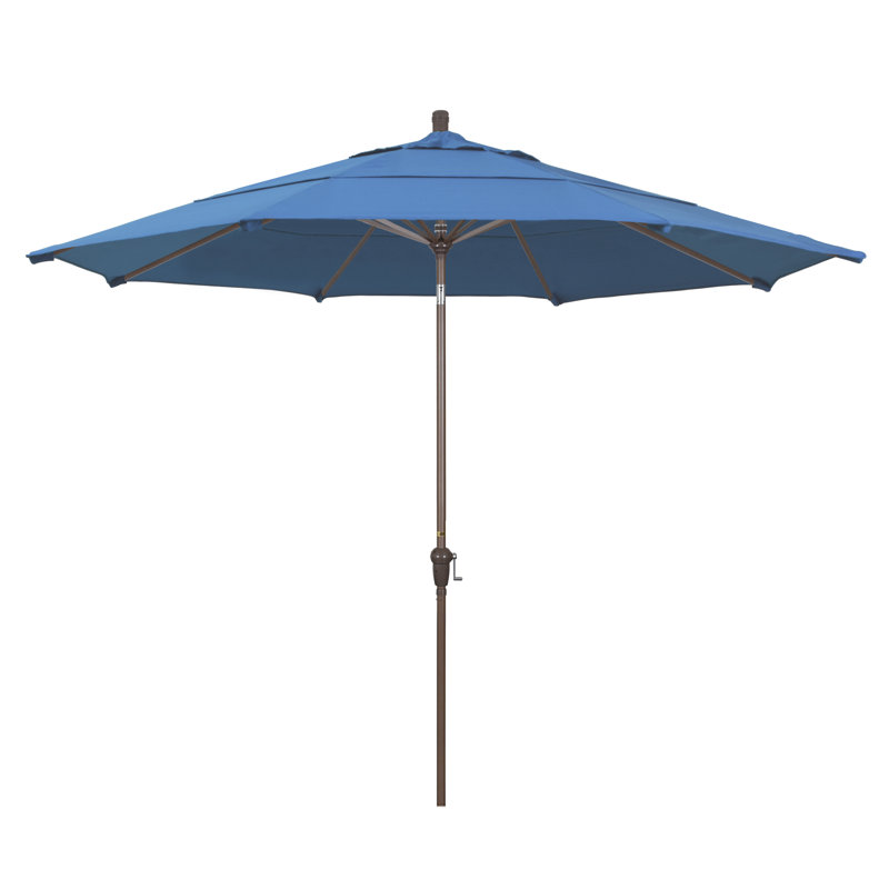 Parasol de marché 11 pi Austan, Performance bleu givré