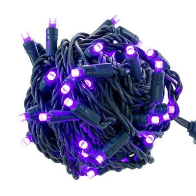 50 Pure Wide Angle Single Mold End-Connecting Coaxial Non-Rectified LED Light Set