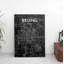 Beijing City Map - Unframed Graphic Art Print on Paper-382908096-298261226