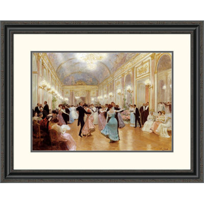 'The Ball' by Victor Gilbert Framed Painting Print