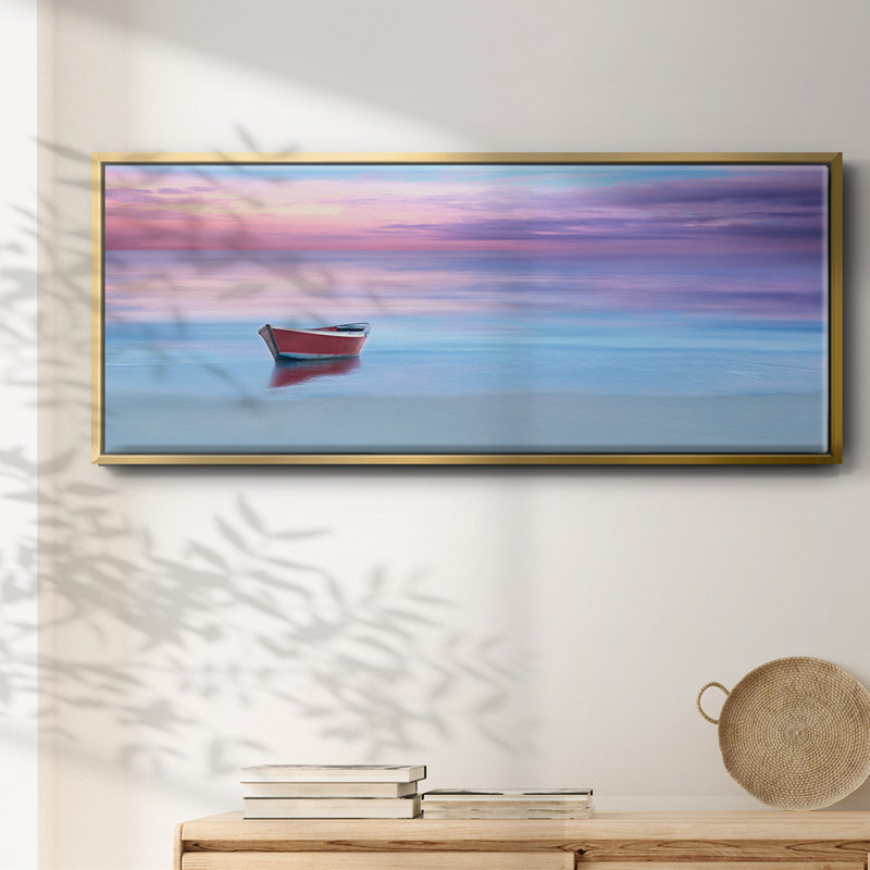 Plage - toile encadrée