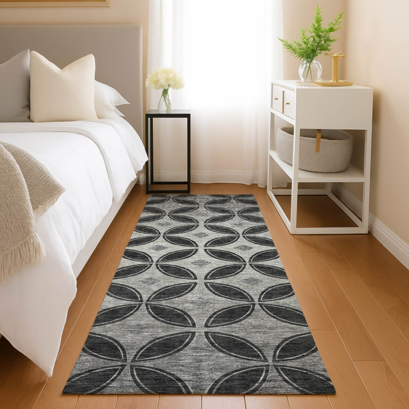 Machine Washable Indoor/Outdoor Chantille ACN2423 Geometric Rug, Runner 2'3" x 7'6"