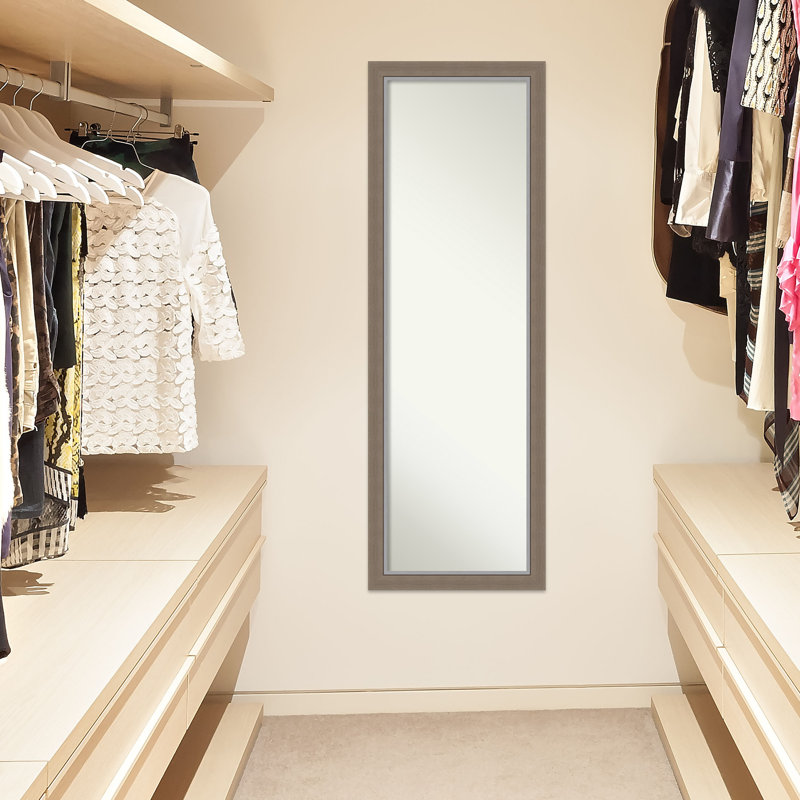 Miroir de porte non biseauté, 51,25 po x 17,25 po