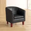 Darlene Faux Leather Armchair-16115811