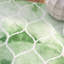 Coleman Hand Tufted Wool/Cotton Geometric Rug in Green/Ivory-16767667